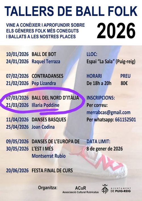 Balls del Nord d'Itàlia a Puig-reig! 💃