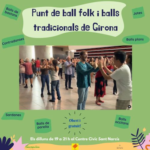 ESCAMPILLEM-Punt de ball folk i balls tradicionals de Girona