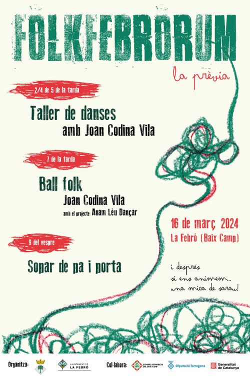 FOLKFEBRORUM: Ballada "Anam lèu dançar" amb en Joan Codina Vila