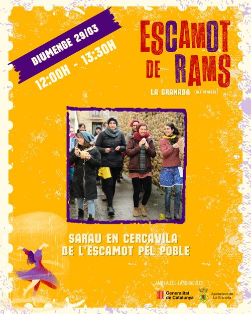 ESCAMOT DE RAMS 2026 - Sarau en cercavila
