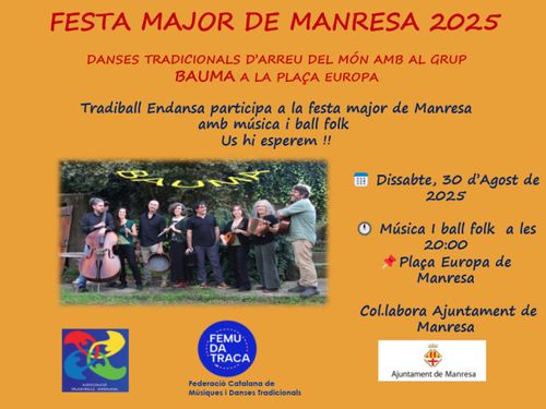  MÚSICA I BALL FOLK  AMB EL GRUP BAUMA