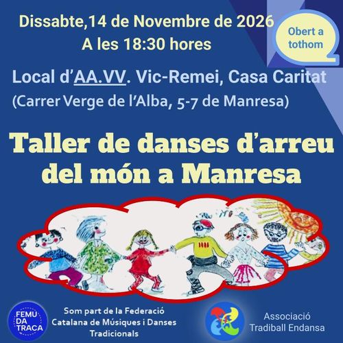 TALLER DE DANSES D'ARREU DEL MÓN A MANRESA