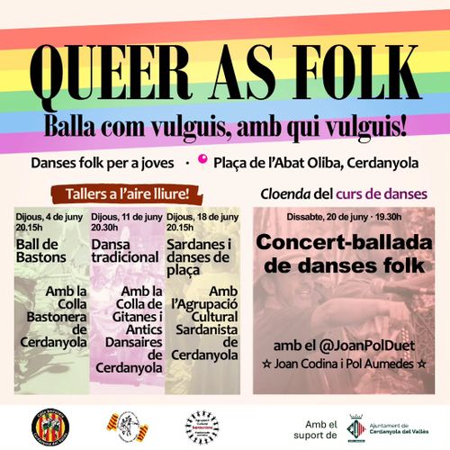JOAN POL DUET: Ballada pel Queer As Folk de l'Agrupació Cultral Sardanista de Cerdanyola del Vallès