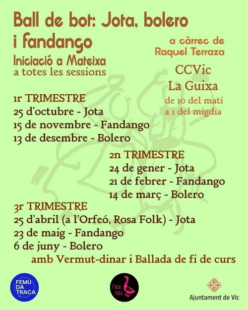 Tallers de Ball de Bot a Vic (La Guixa)