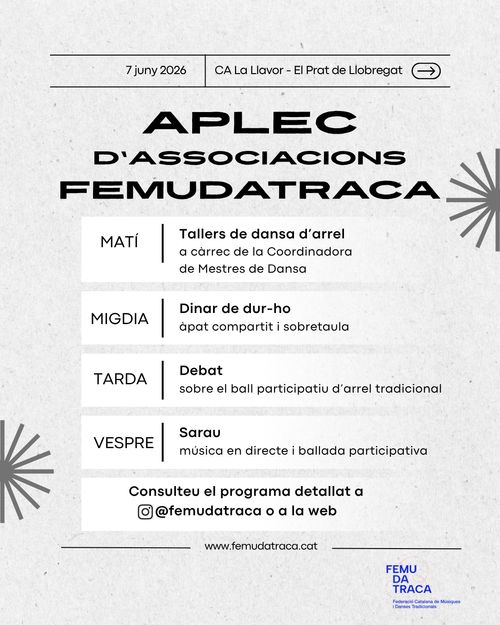 Aplec d'Associacions FeMuDaTraCa