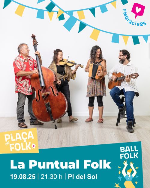 Taller i ball folk a la Festa Major de Gràcia