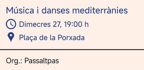 Ballada danses mediterrànies FM