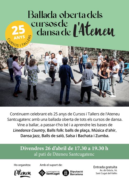 ATENEU SANTCUGATENC: Ballada oberta dels cursos de dansa de l'Ateneu