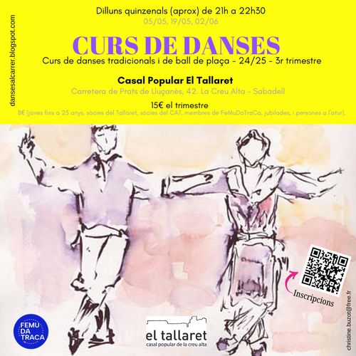 💃 Curs de danses tradicionals i de ball de plaça