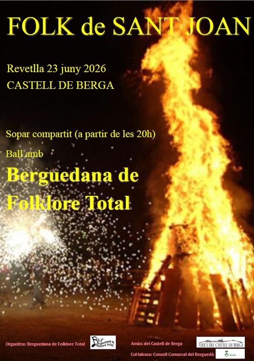Revetlla Folk al Castell de Berga