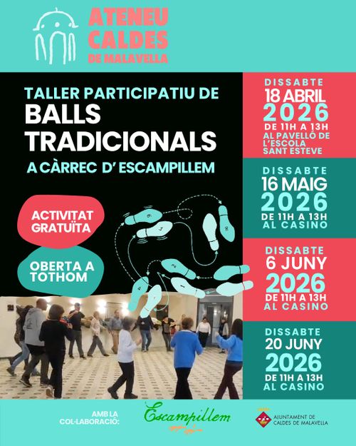 Tallers de balls tradicionals a Caldes de Malavella