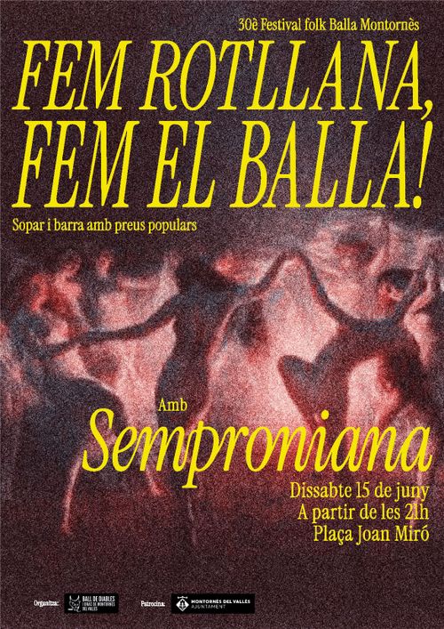 SEMPRONIANA: Ball folk pel Balla Montornès