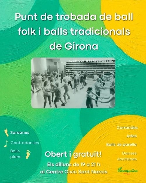 ESCAMPILLEM-Punt de ball folk i balls tradicionals de Girona