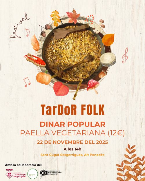 Festival TarDoR FOLK: Dinar popular (12€)