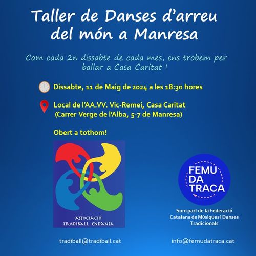 Taller de danses a Casa Caritat a Manresa