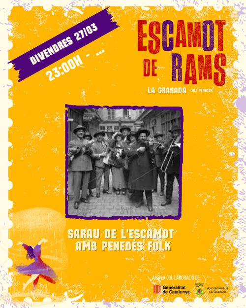 ESCAMOT DE RAMS 2026 - Sarau de l'Escamot amb Pendès Folk