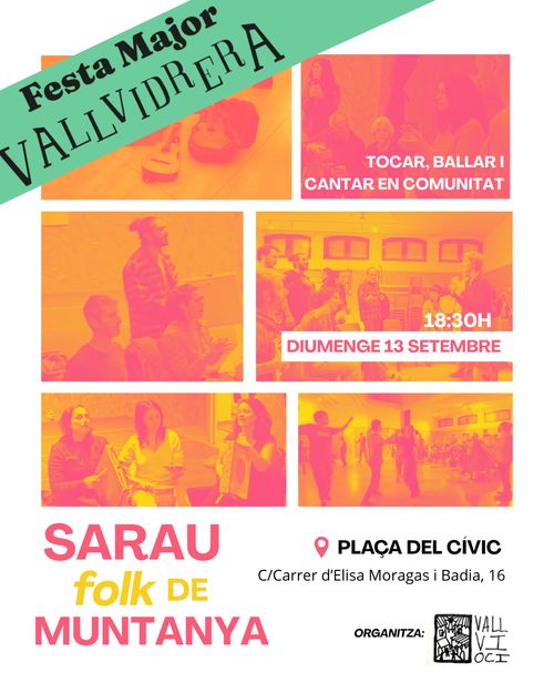Sarau folk de muntanya - edició Festa Major!