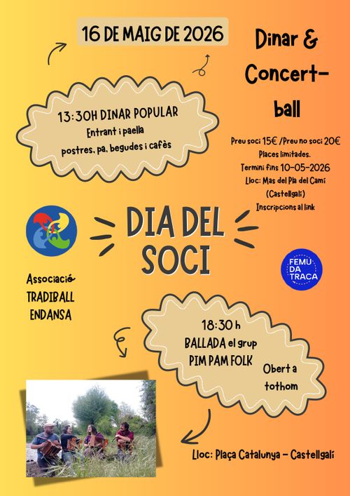 DINAR POPULAR I BALL CONCERT FOLK A CASTELLGALÍ