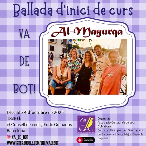 Ballada amb Al-Mayurqa (ball de bot) - FM Eixample Esquerre - A.C. Va de bot!