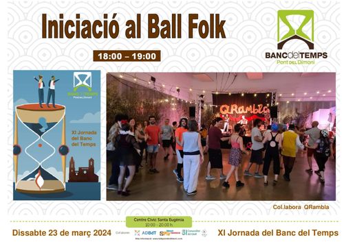 Taller d'iniciació dintre de la Jornada del Banc del Temps "Pont del Dimoni" de Girona