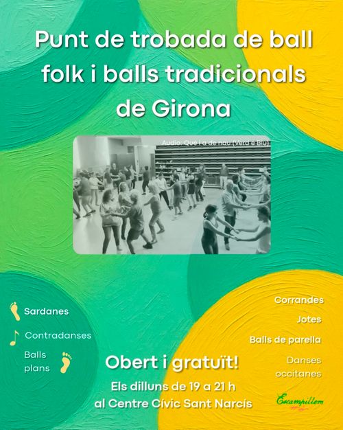 ESCAMPILLEM-Punt de ball folk i balls tradicionals de Girona