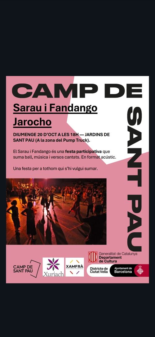 Sarau i Fandango Jarocho (Festa final del Campus'24 de Xuriach)