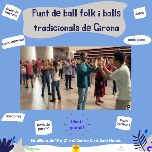 ESCAMPILLEM-Punt de ball folk i balls tradicionals de Girona