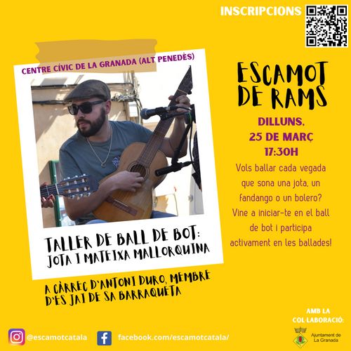 ESCAMOT DE RAMS: Taller - Jota i mateixa (Mallorquina)