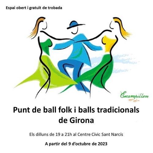 ESCAMPILLEM-Punt de ball folk i balls tradicionals de Girona