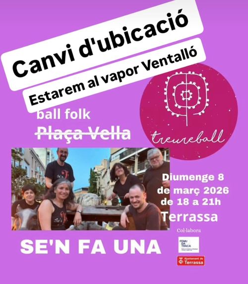 TREUREBALL MARÇ - Ball Folk amb SE'N FA UNA