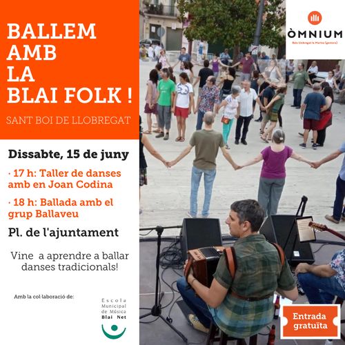 BALLEM AMB LA BLAI FOLK!: Taller de danses