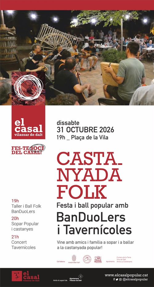 BanDuolers a la Castanyada Folk de Vilassar de Dalt