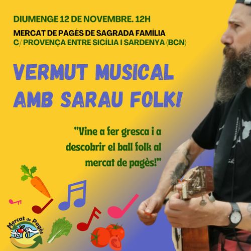 Vermut musical amb Sarau Folk