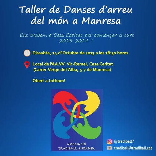 Taller de danses d'arreu del món a Manresa