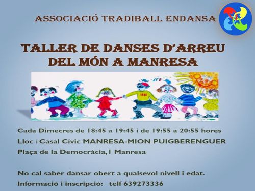 TALLER DE DANSES D'ARREU DEL MÓN A MANRESA