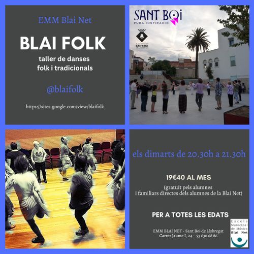 BLAI NET - BLAI FOLK: Curs de danses