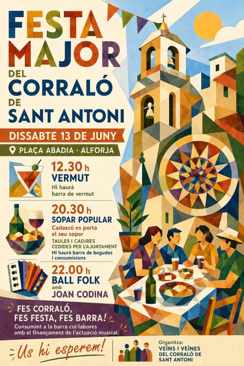 ANAM LÈU DANÇAR: Ballada per la Festa Major del Corraló de Sant Antoni