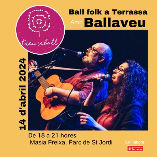 TREUREBALL ABRIL - Ball Folk amb BALLAVEU