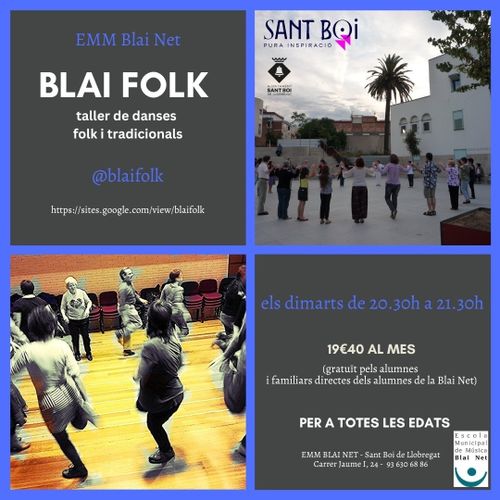 BLAI NET - BLAI FOLK: Curs de danses
