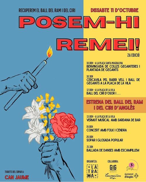 Danses amb ESCAMPILLEM al «Posem-hi remei!» d'Anglès