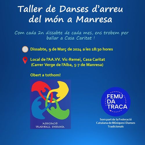 Taller de Danses d'arreu del món a Manresa