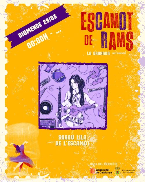 ESCAMOT DE RAMS 2026 - Sarau lila