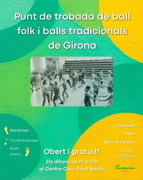 ESCAMPILLEM-Punt de ball folk i balls tradicionals de Girona