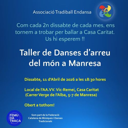 TALLE DE DANSES D'ARREU DEL MÓN A MANRESA 