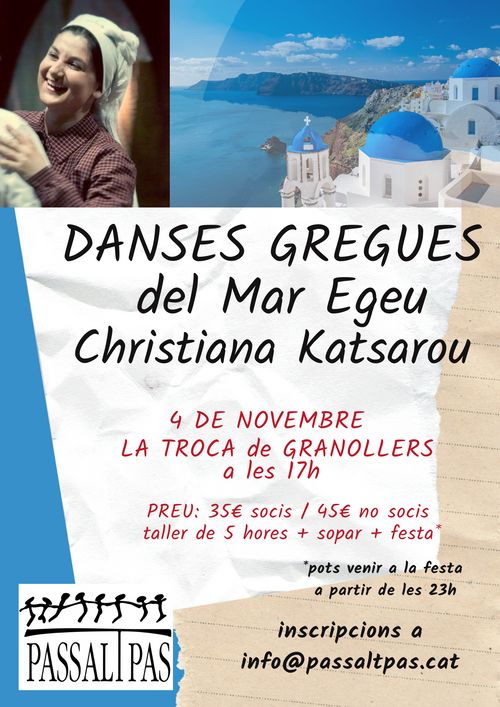 Taller danses gregues