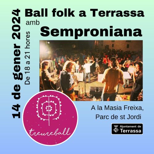 SEMPRONIANA: Ball folk pel Treureball